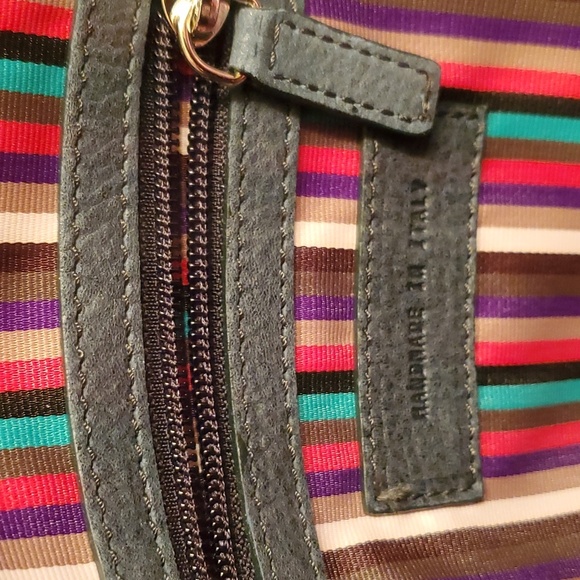 Royal Albartross Large Bag Purse Tote Deep Teal Green Leather New - Picture 9 of 12